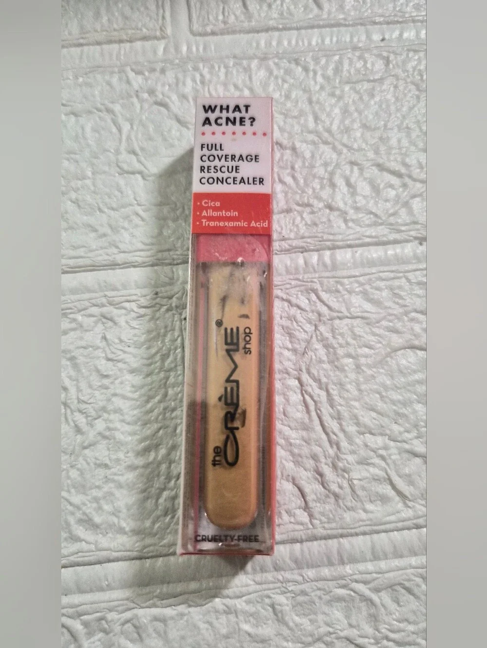The Creme Shop What Acne Full Coverage Rescue Concealer in the shade medium 10